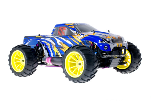 Himoto 1:10 Nitro Truck Blue Beast